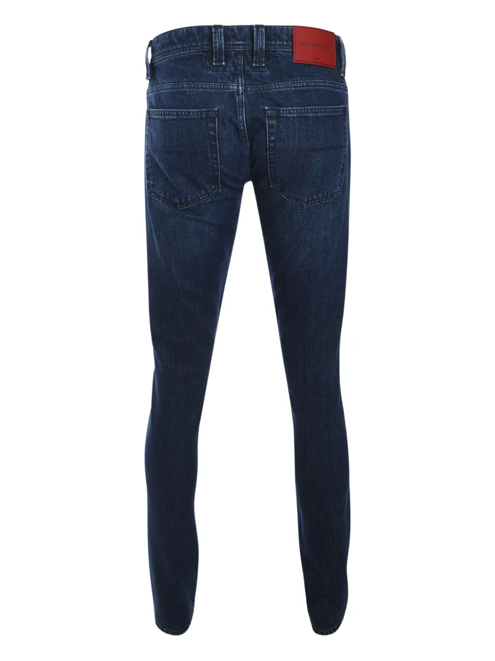 Sartoria Tramarossa Skinny jeans met logopatch - Blauw