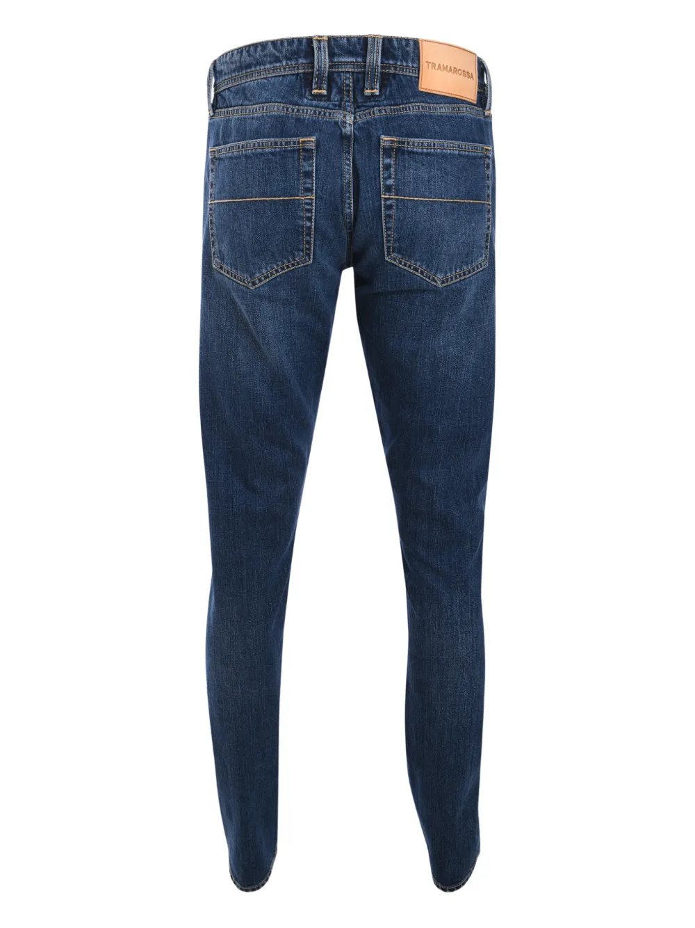 Sartoria Tramarossa Jeans met logopatch - Blauw