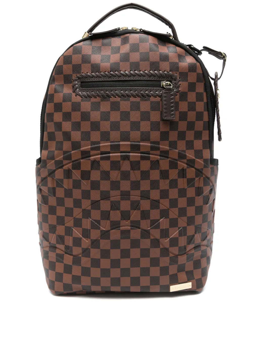 Sprayground Core Emboss rugzak Bruin