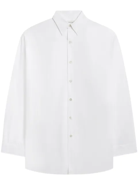 DRIES VAN NOTEN elongated shirt