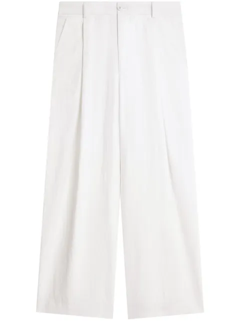 DRIES VAN NOTEN pleated trousers