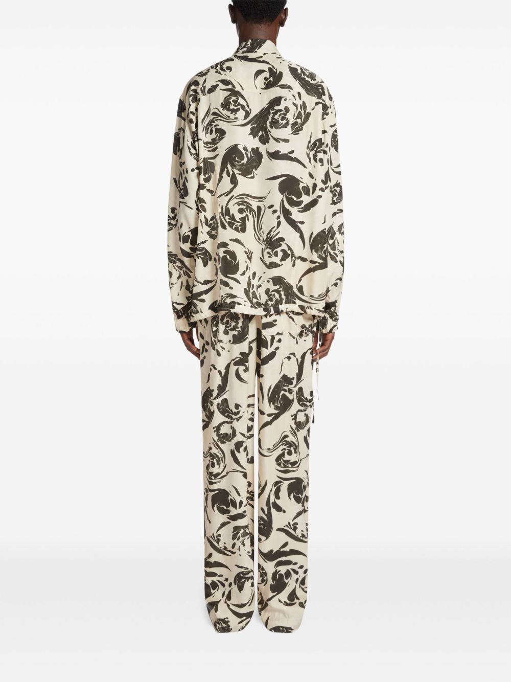 DRIES VAN NOTEN GRAPHIC-PRINT SHIRT