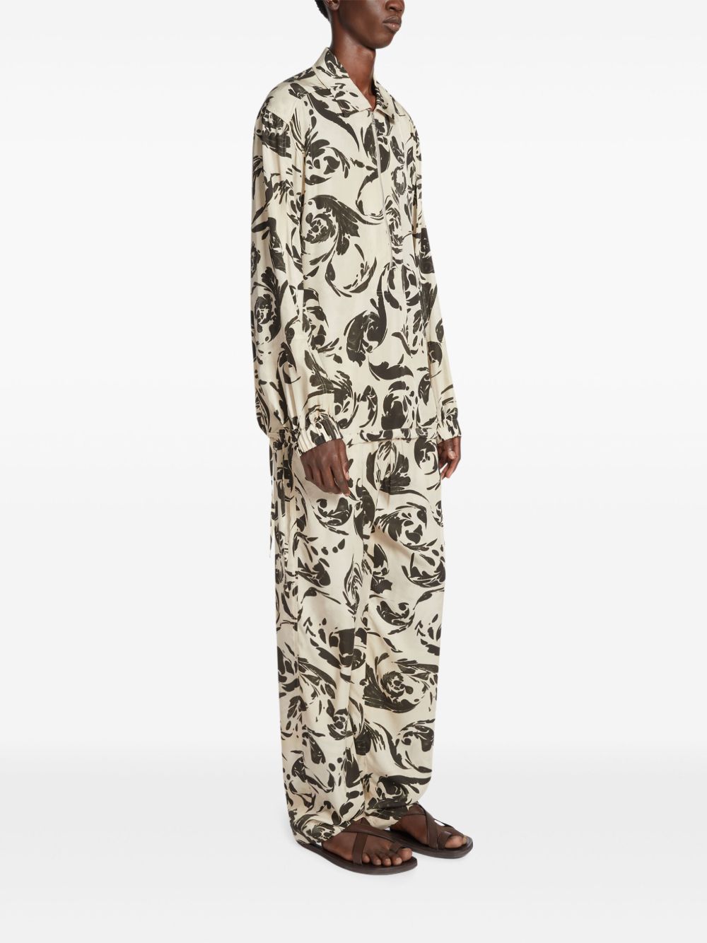 DRIES VAN NOTEN GRAPHIC-PRINT SHIRT