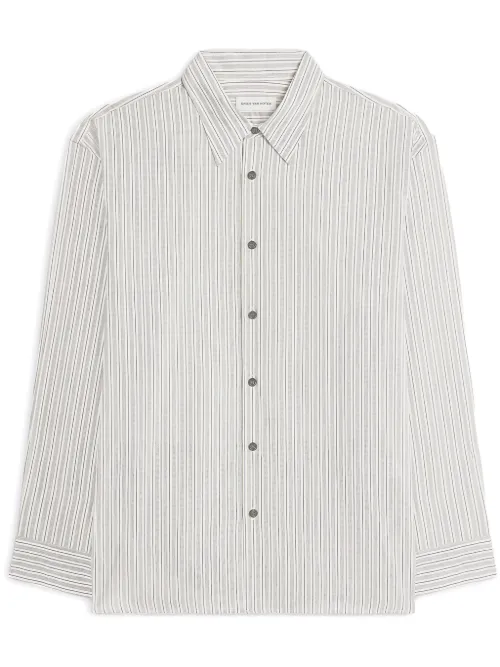 Chemise à rayures - DRIES VAN NOTEN - Modalova