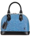 Louis Vuitton Pre-Owned 2017 Epi Denim Alma BB satchel - Blue