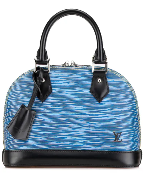 Louis Vuitton Pre-Owned 2017 Epi Denim Alma BB satchel
