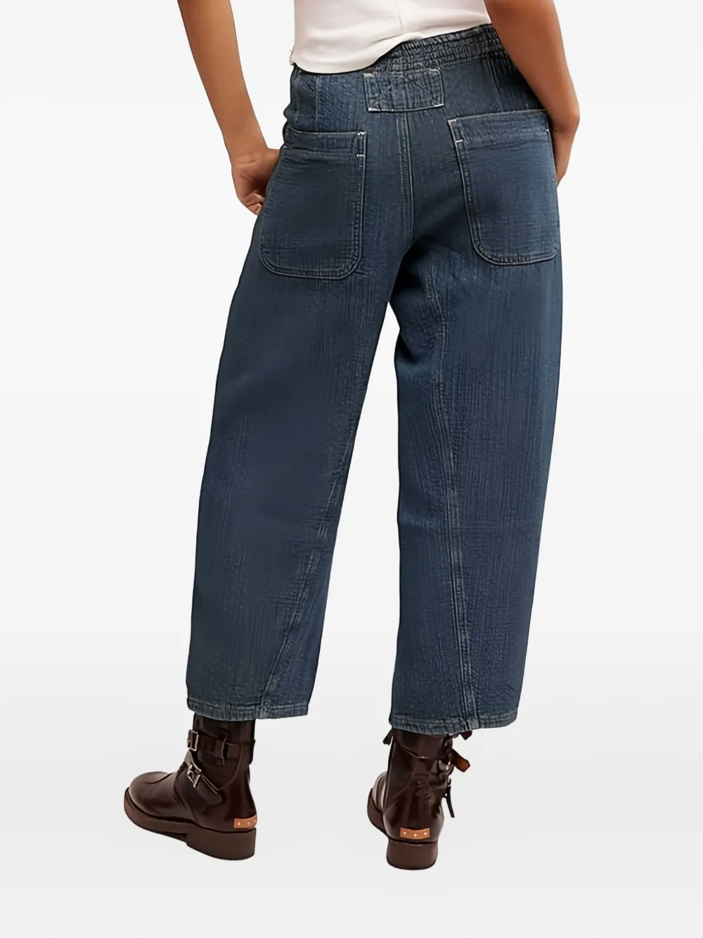  Free People Midnight Voyage Jeans - Blue 