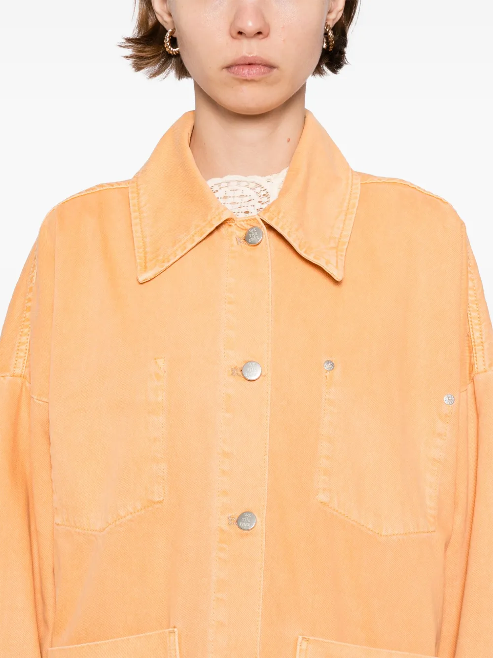 Free People Avery Ecru jack Oranje