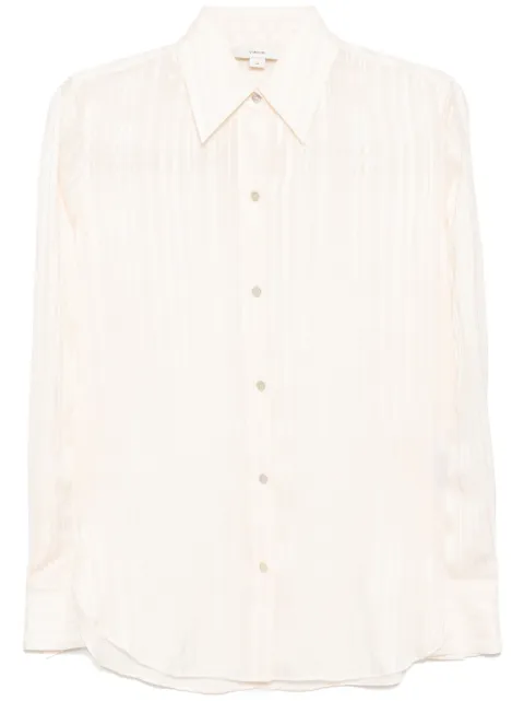 Vince pintuck shirt