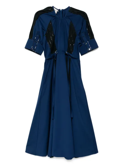 LOVEBIRDS vestido bordado con lentejuelas