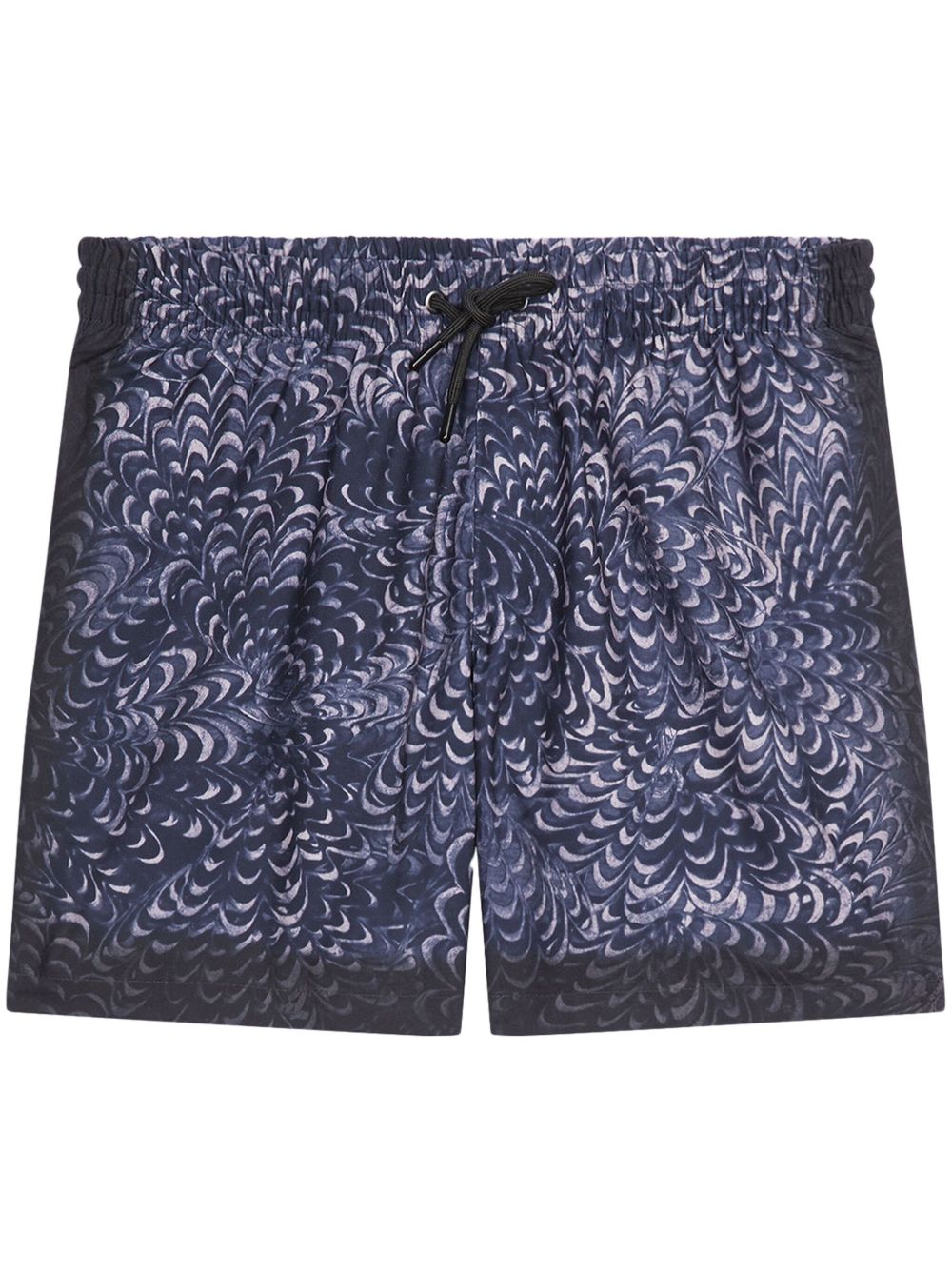 printed swim shorts