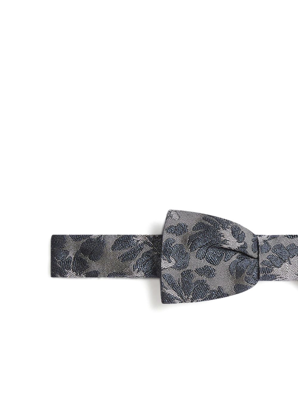 DRIES VAN NOTEN jacquard bow tie - Grijs