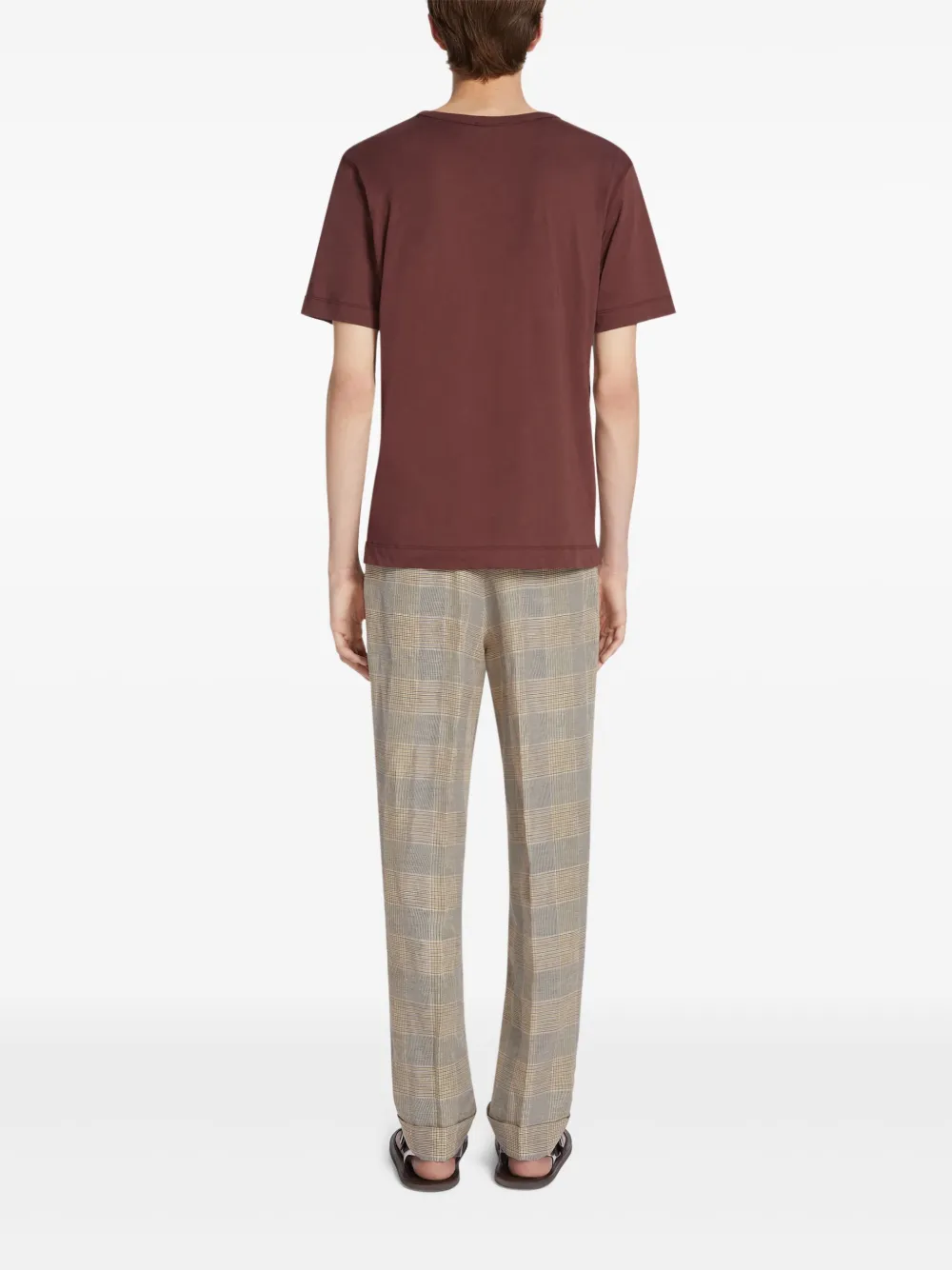 DRIES VAN NOTEN Broek met toelopende pijpen Grijs