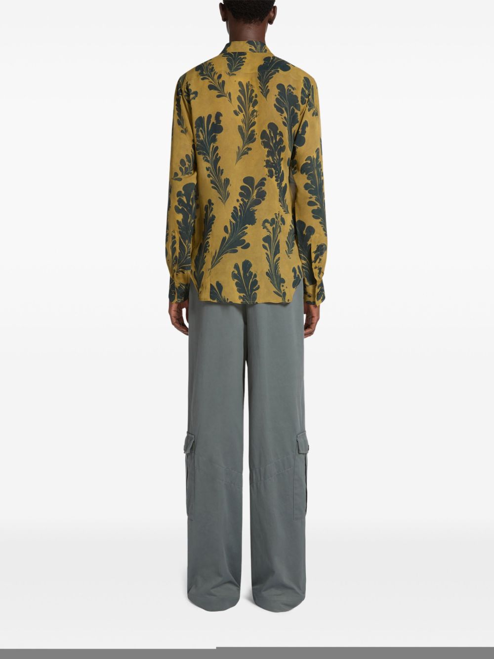 DRIES VAN NOTEN GEORGETTE SHIRT