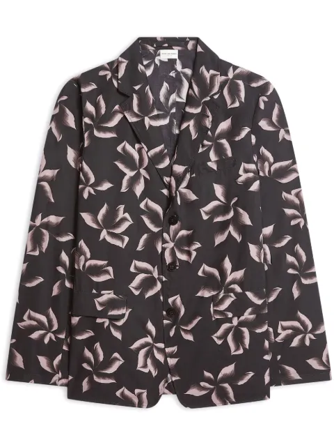 DRIES VAN NOTEN blazer estampado