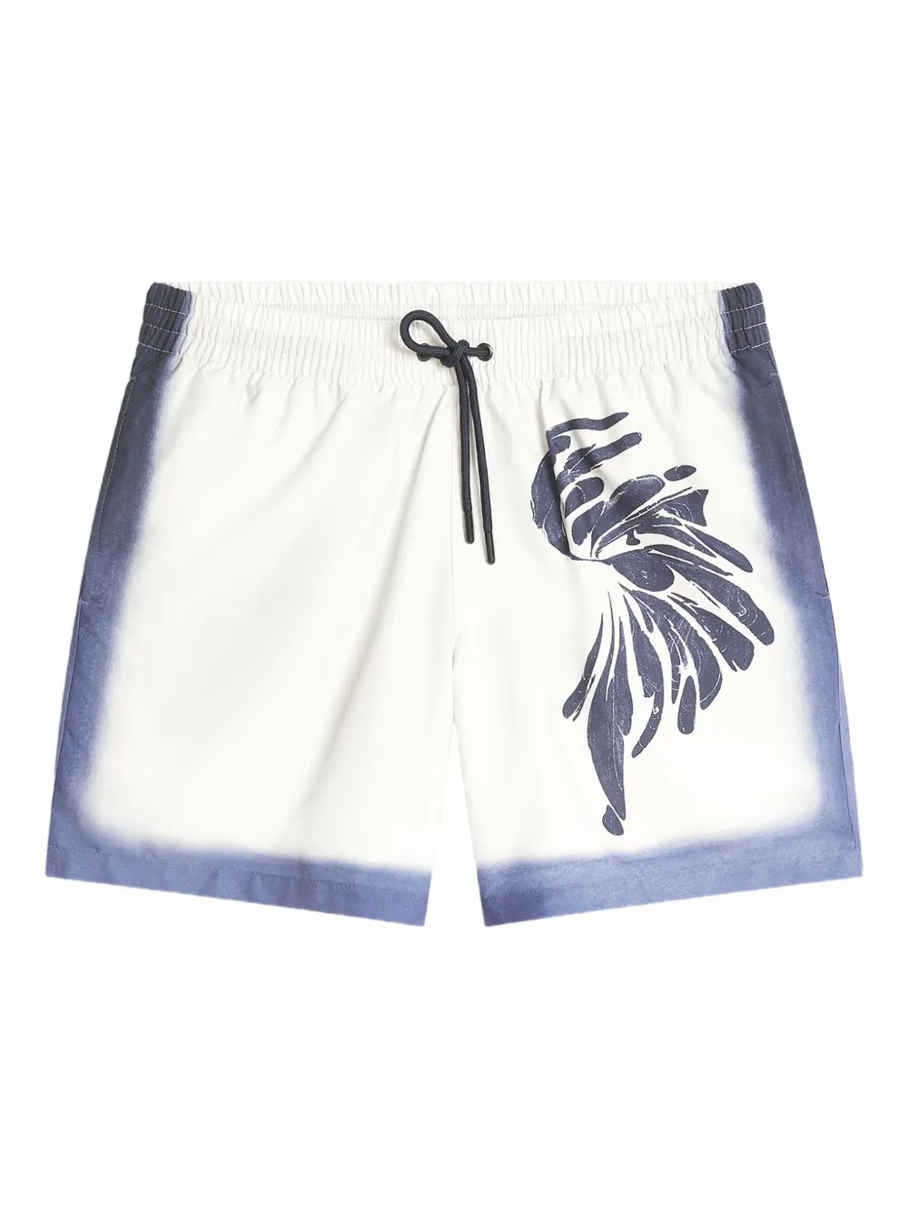 DRIES VAN NOTEN printed swim shorts | White | Image 1