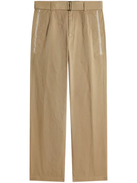 DRIES VAN NOTEN pantalones con cinturón