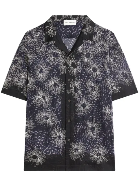 DRIES VAN NOTEN embroidered shirt