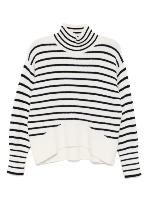 AEXAE cashmere striped jumper