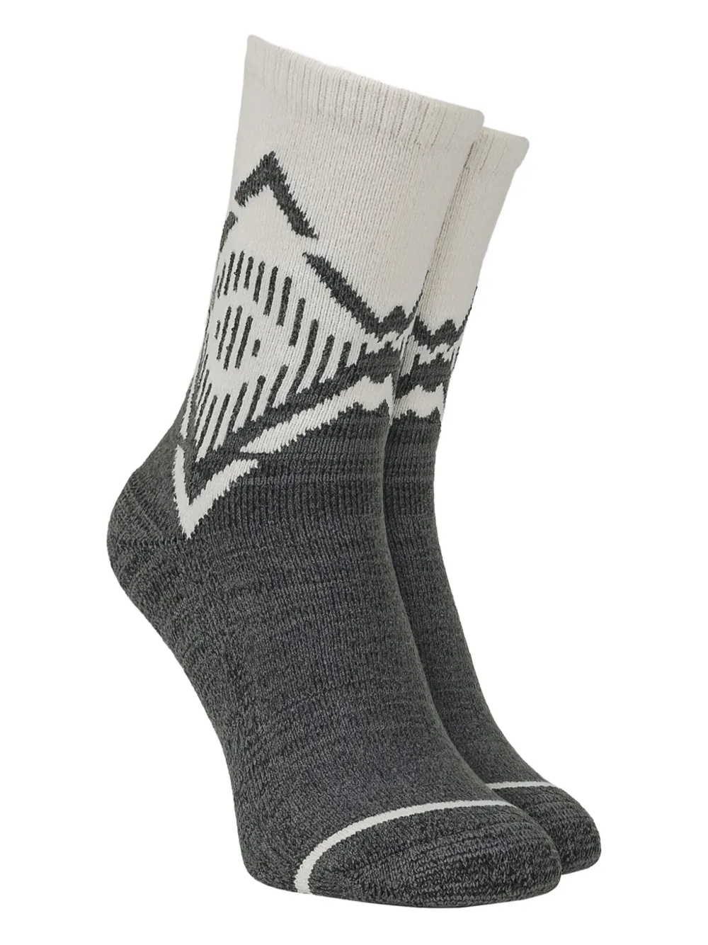 Varley Socken aus Jacquard-Strick - Grau