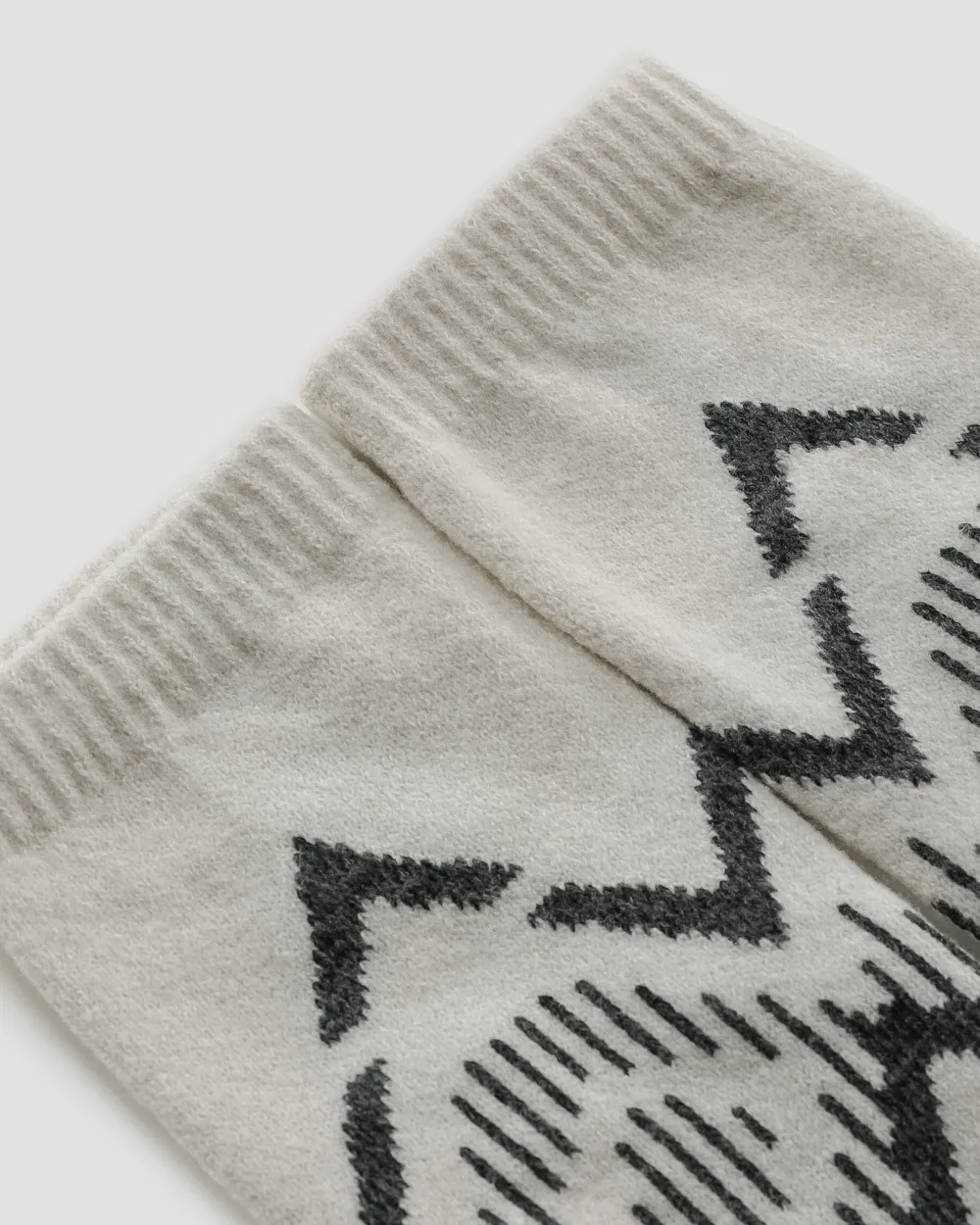 Varley Jacquard-knit Socks - Grey 