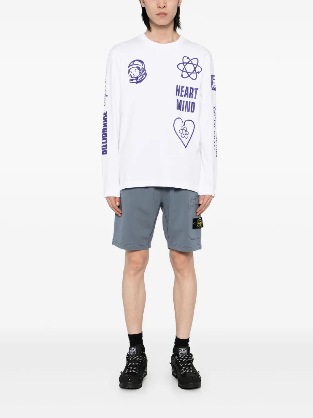 Billionaire Boys Club T-shirt met grafische print - Wit