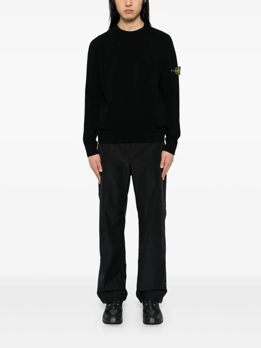 stoneisland Stone Island Trui met ronde hals - Zwart