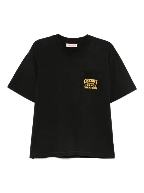 Cherry LA logo-print T-shirt