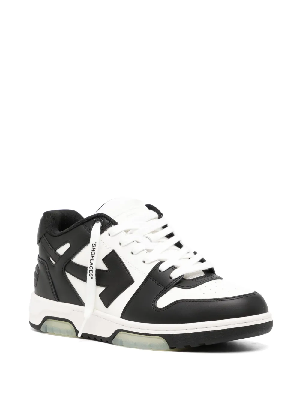 Off-White Out-Off-Office leather sneakers Black