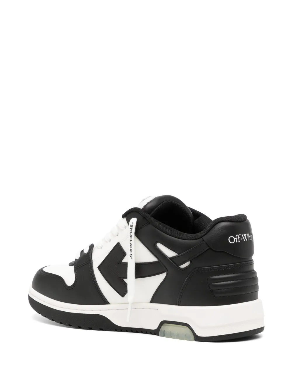 Off-White Out-Off-Office leather sneakers Black