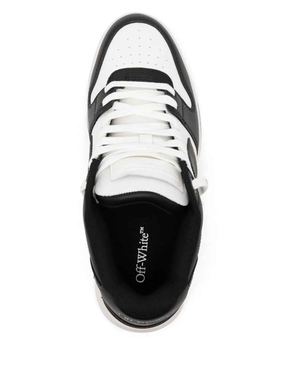 Off-White Out-Off-Office leather sneakers Black