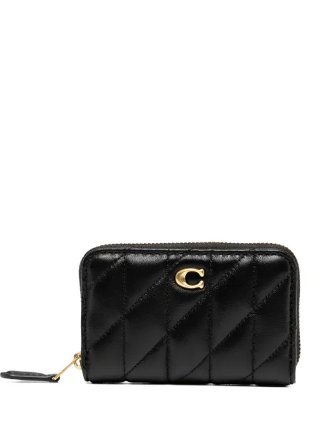 Coach tarjetero con cierre