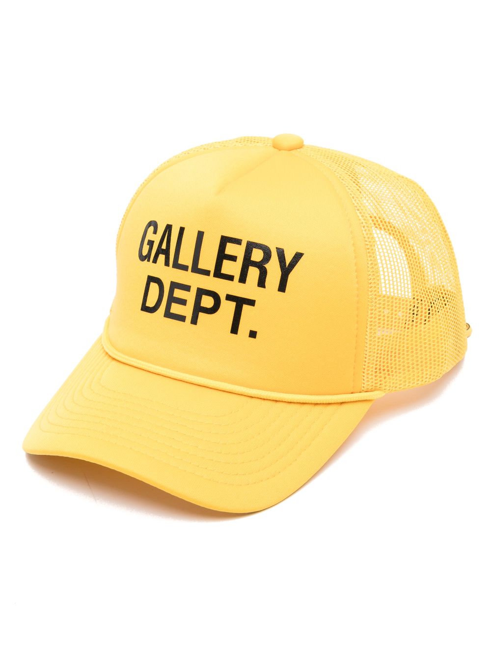 GALLERY DEPT. logo-print trucker cap - Yellow