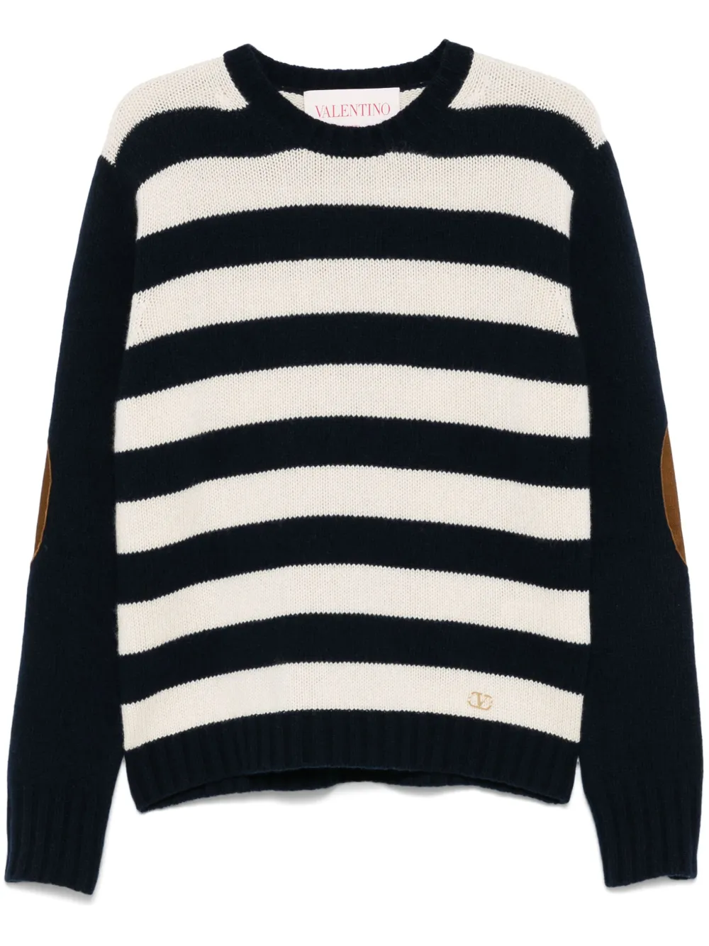 Valentino Garavani Gestreepte trui Blauw