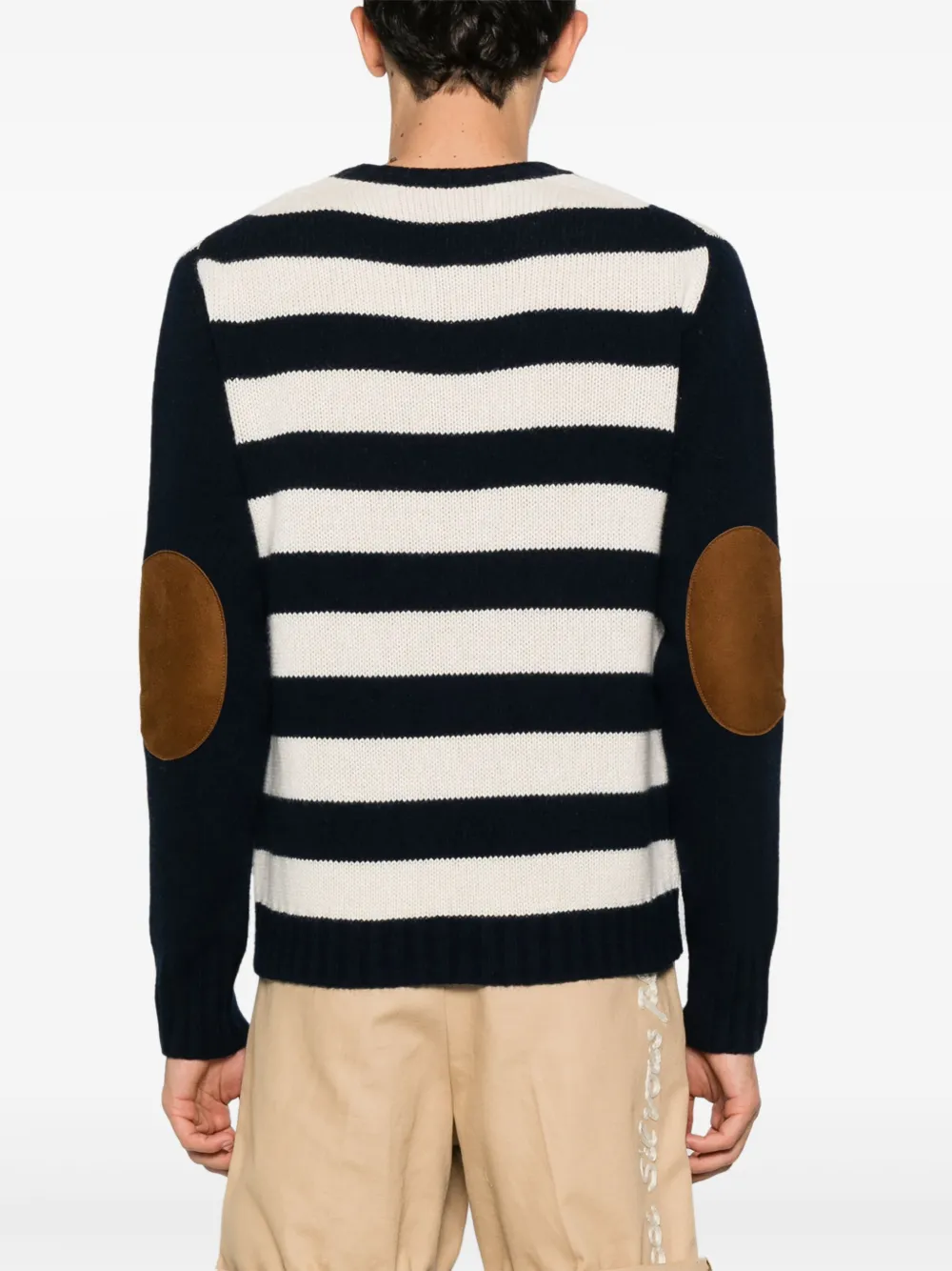Valentino Garavani Gestreepte trui Blauw