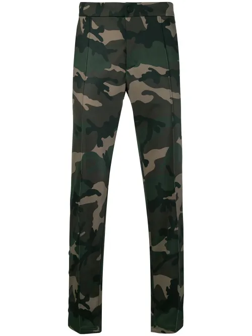 Pantalon à imprimé camouflage - Valentino Garavani - Modalova