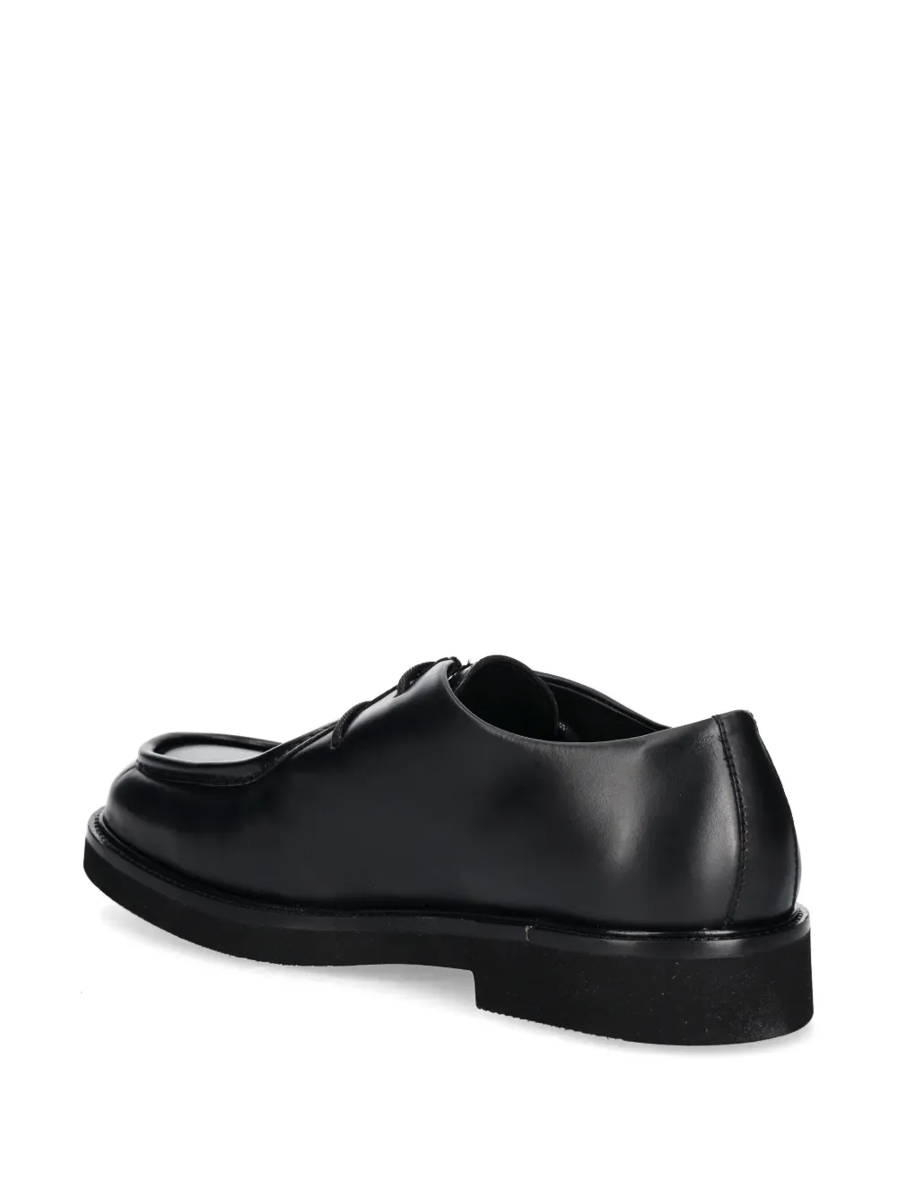 Karl Lagerfeld leather derby shoes Black