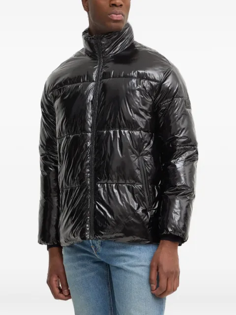Karl Lagerfeld zip puffer jacket
