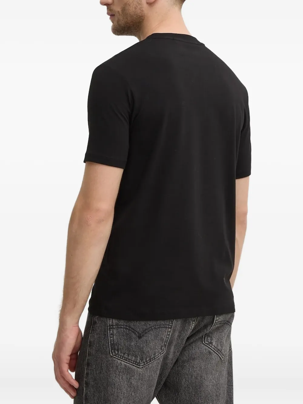 Karl Lagerfeld T-shirt met logoprint Zwart