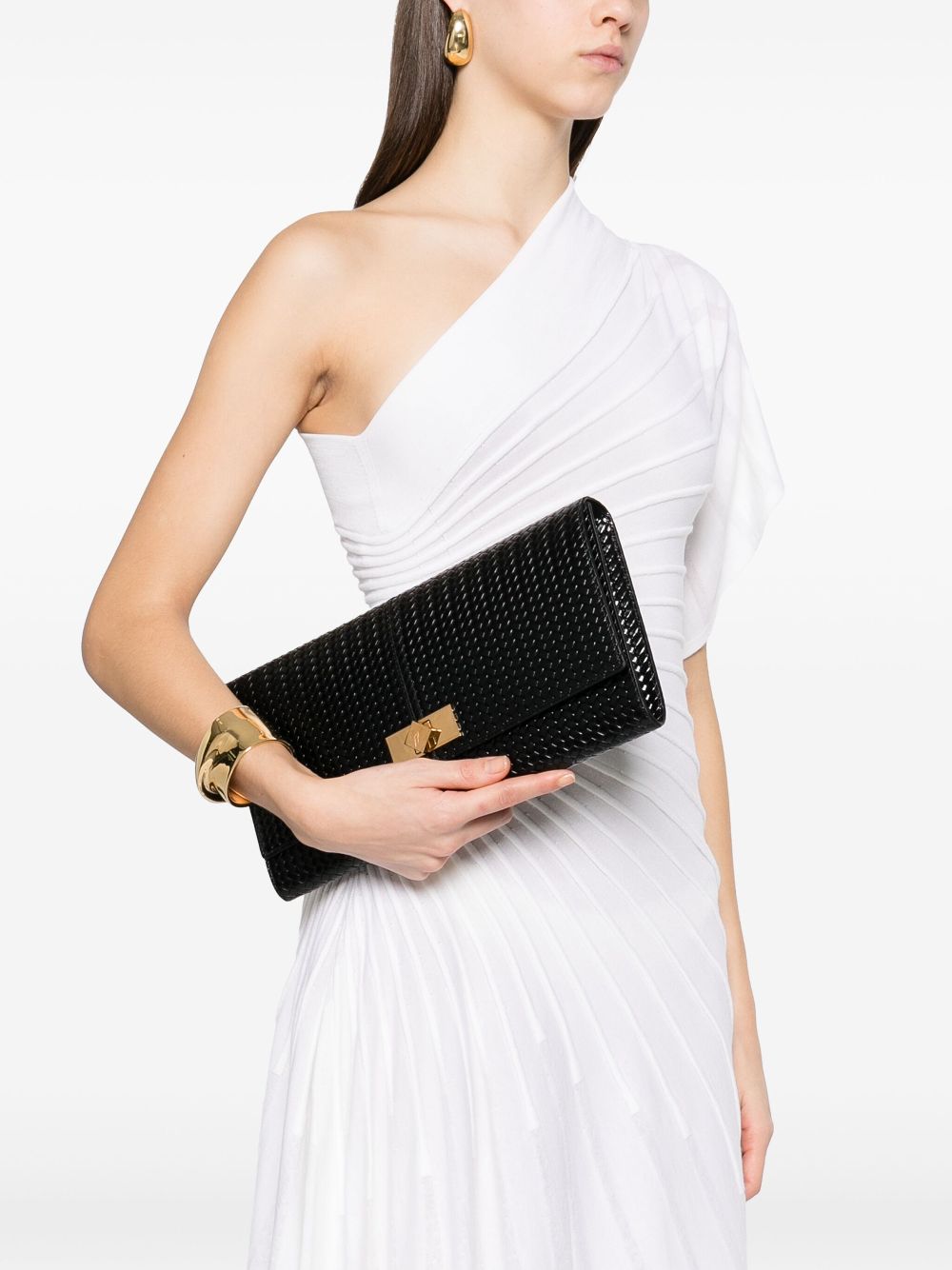 Giuseppe Zanotti Montserrat clutch - Zwart