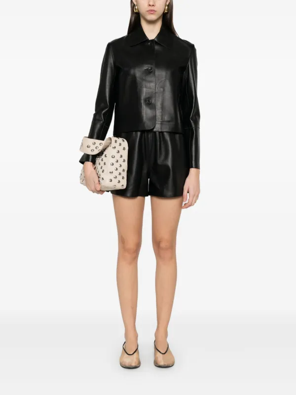 Elle 105mm transparent-strap mules