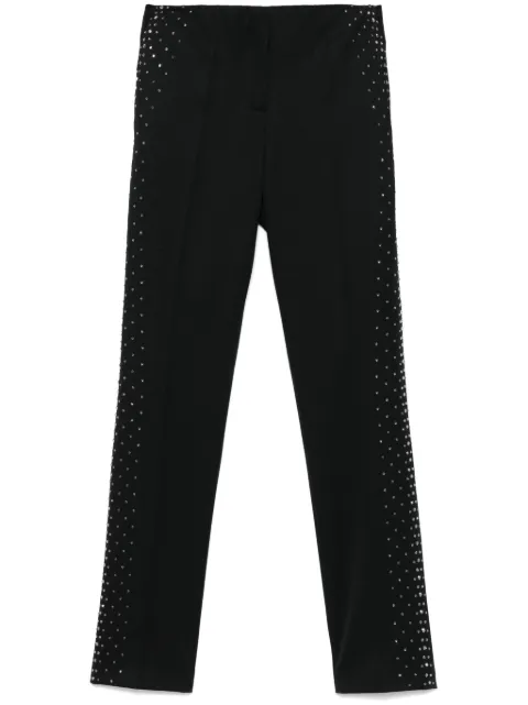 The Attico crystal-embellished trousers