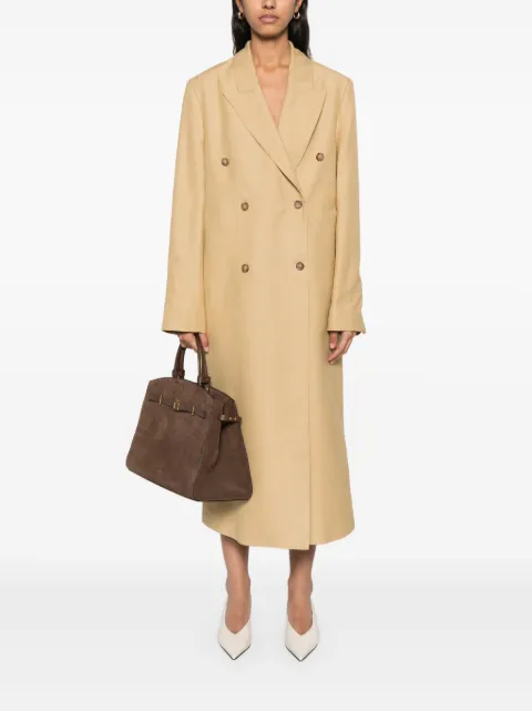 Loulou Studio double-breasted coat TEMO - 1
