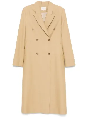 【関税込み】Loulou de Saison トープ Gio コート Loulou De Saison ウィメンズ ジャケット & コート | SSENSE 日本