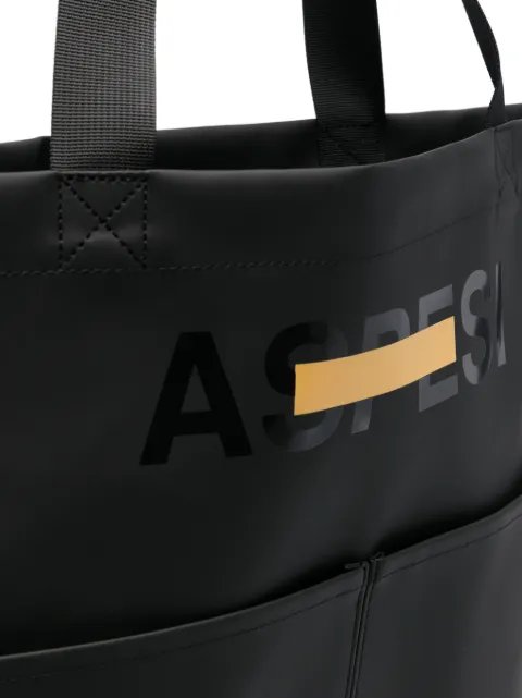 ASPESI logo-print tote bag BB52L129 - 3