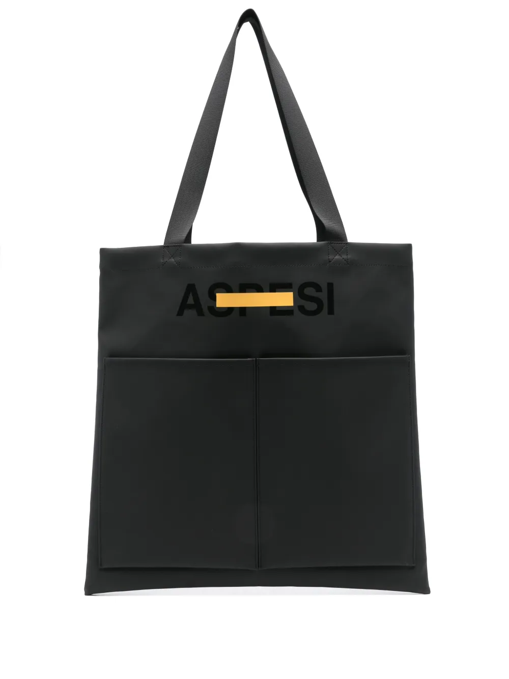 ASPESI logo-print tote bag | Black | Image 1
