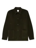 Sunspel moleskin patch-pocket jacket - Green