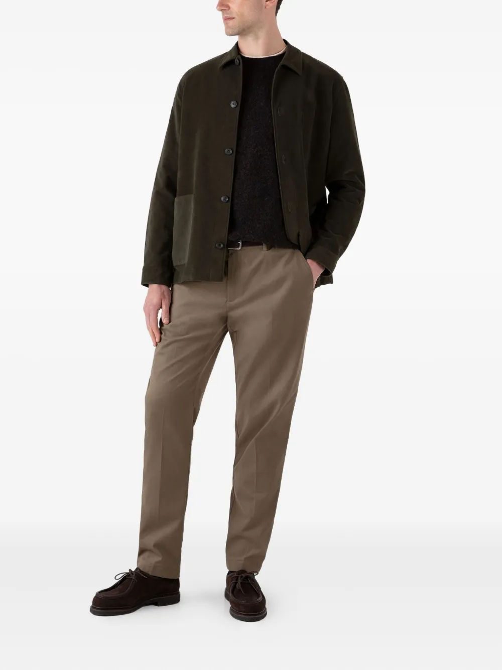 Sunspel moleskin patch-pocket jacket | Shirt Jackets | Image 2