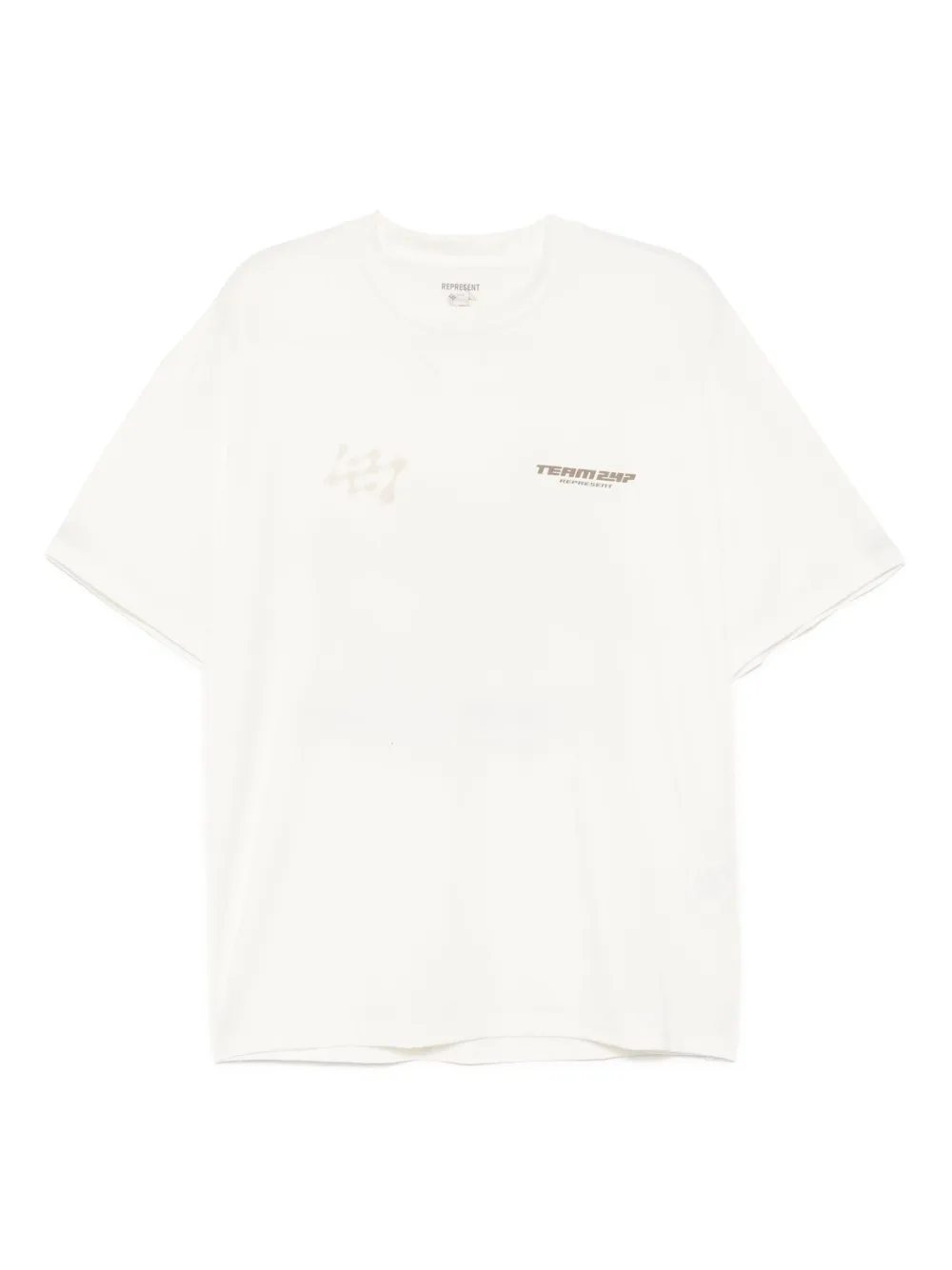REPRESENT 247 Rep 247 Future Terrains t-shirt | Neutrals | Image 1