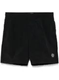 Stone Island logo-appliqué shorts - Black